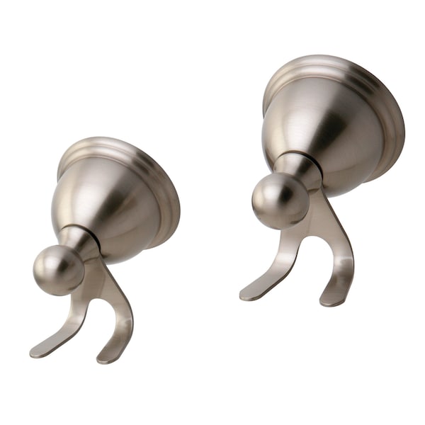 Restoration Robe Hook, Brushed Nickel